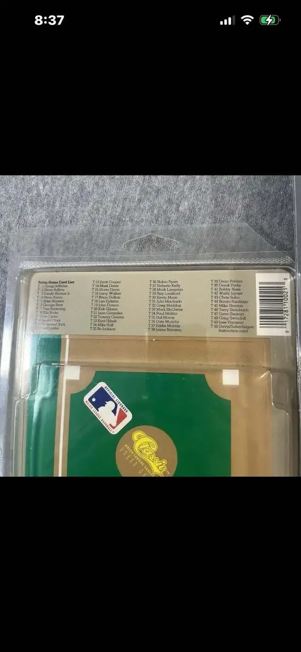 2-1990 Classic Major League Baseball Board Game,150 & 50 Cards Factory Sealed